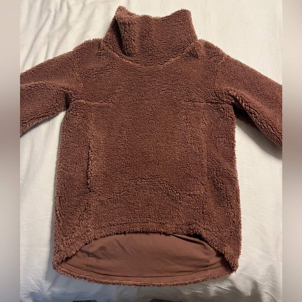Lululemon Warmth Restore Long Pullover Smoky Topaz